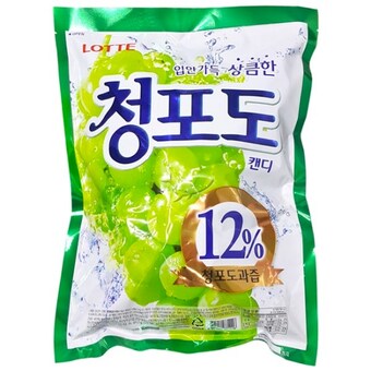 롯데웰푸드 청포도<b>캔디</b> 1445g