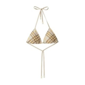 우먼 Check-Printed Halterneck Bikini Top Size 미디움 8089885 924250