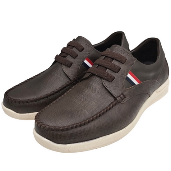 미쉘 소가죽 스니커즈 322031C (1071, 브라운)_이미지