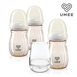 유미 PPSU 젖병 260ml (노꼭지) (3개)