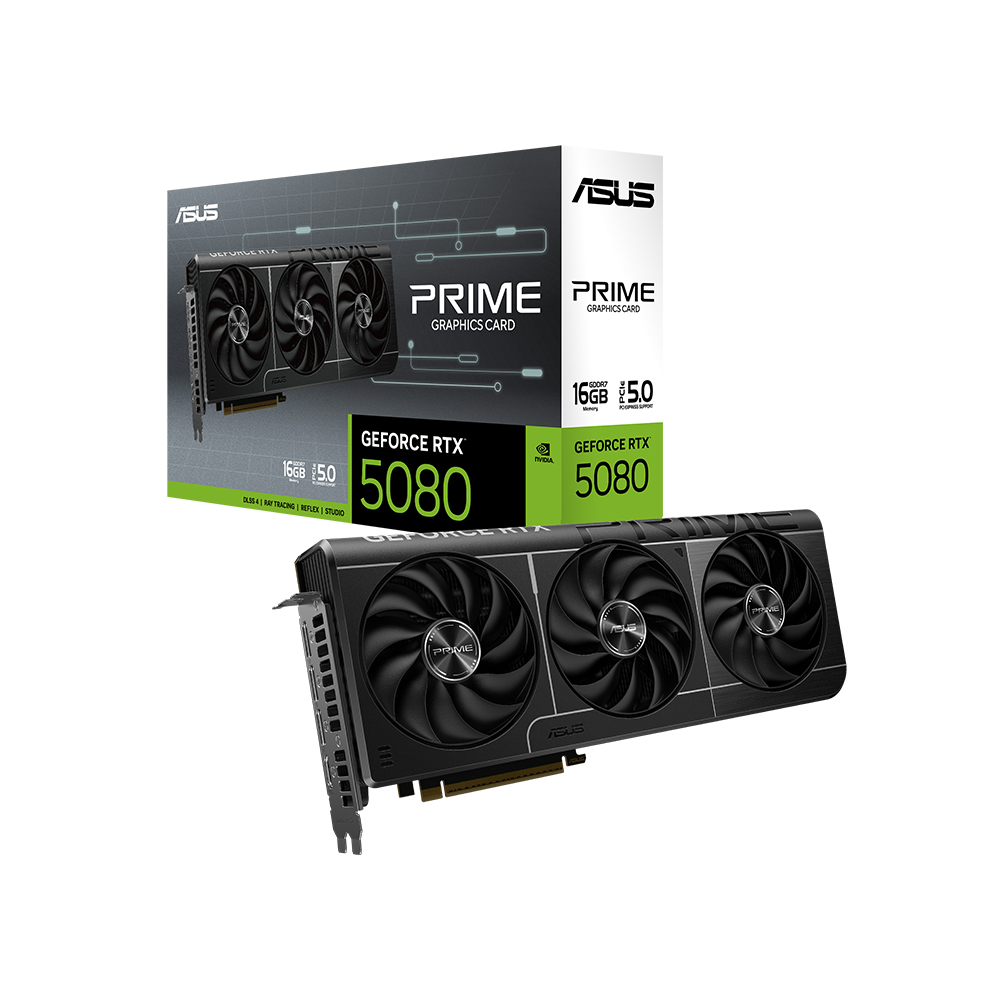 ASUS PRIME 지포스 RTX 5080 D7 16GB 대원씨티에스이미지입니다. 누르면 해당 게시물로 새창이동합니다.