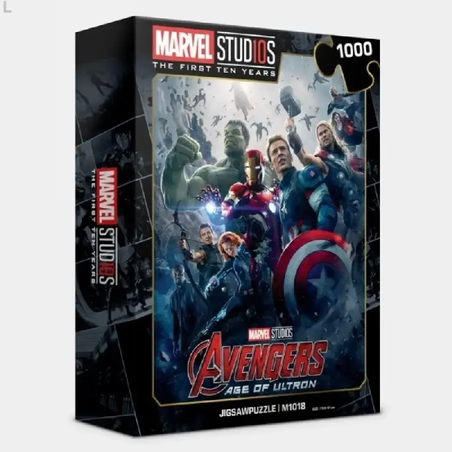 퍼즐라이프 1000P 마블 10주년 에디션 어벤져스2 M10181000피스 직소 액자 1000 1000PCS 천피스 1000조각_이미지