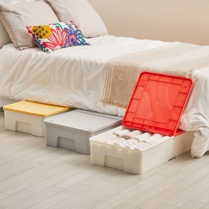 씨밀렉스 언더베드 리빙박스 수납장 1+1