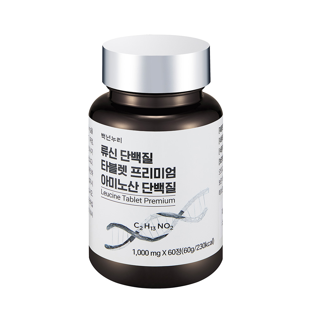 백년누리 류신 단백질 타블렛 프리미엄 아미노산 단백질 60정이미지입니다. 누르면 해당 게시물로 새창이동합니다.