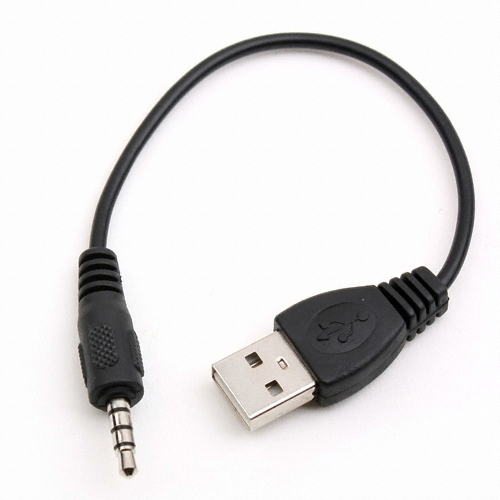 라이트컴 COMS USB A to 3.5mm 스테레오 케이블 (NA725, 0.3m)_이미지