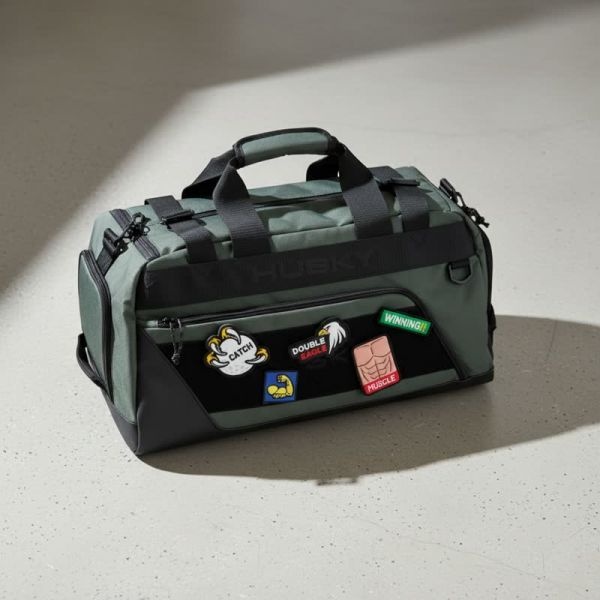 허스키 홀든 보스턴 M HE 5501213 카키 여행용 보스턴백 가방_이미지