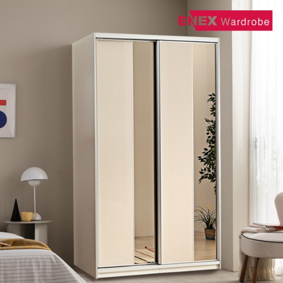 에넥스 NEW 브론즈 미러 슬라이딩 싱글장 1500