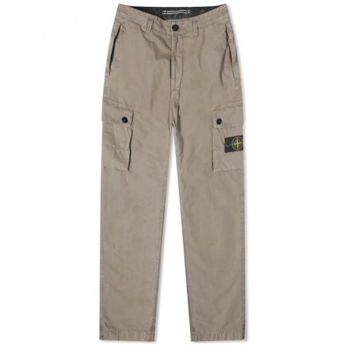 스톤아일랜드 303WA OLD Treatment Brushed Cotton Canvas Cargo Pants_Slim Fit 10274..