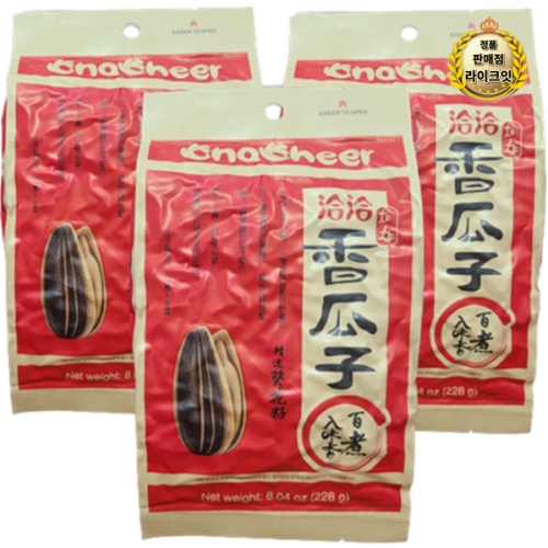 챠챠푸드 챠챠 해바라기씨 양념맛 228g (45개)_이미지