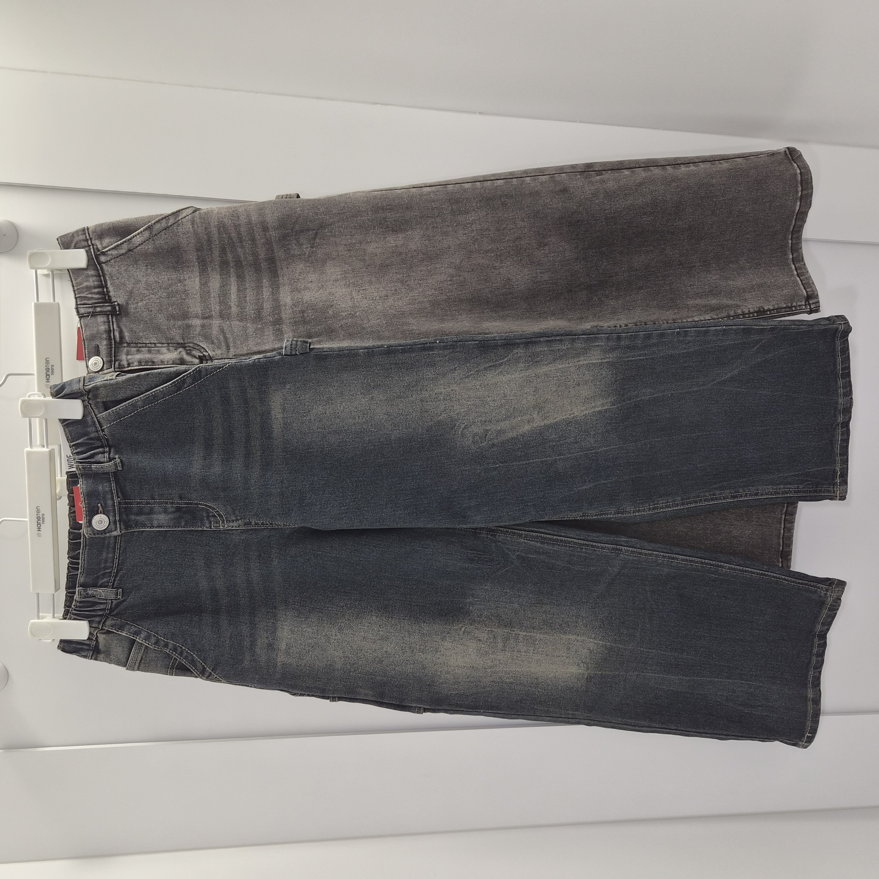 엔씨엑스코 오픈 카펜터 와이드 데님 팬츠 14530-055-603-10 다크그레이165 170