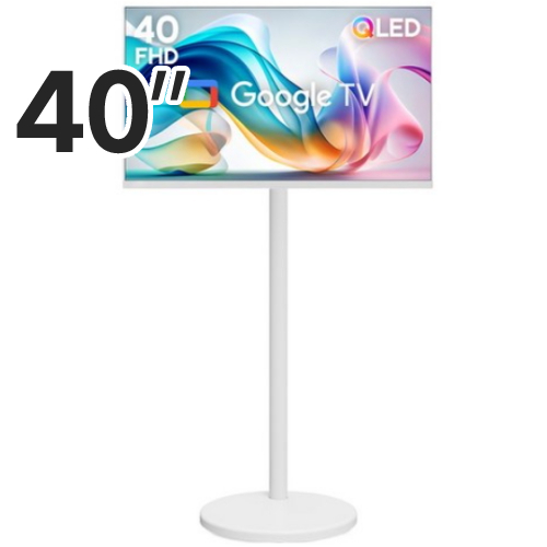 이노스 삼탠바이미 40FHD QLED 화이트 스마트 AI 구글3.0 이동형 패키지 리퍼비시 (이노스 FS-22)_이미지