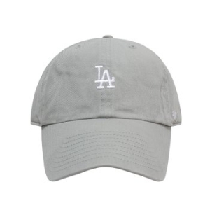 MLB 엠엘비 LA 다저스 클린업 스몰로고 모자 볼캡 그레이 B-BSRNR12GWS-GYA