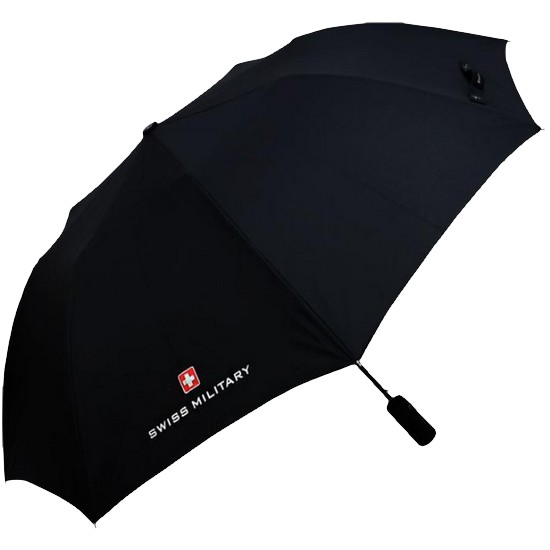 스위스밀리터리 무지 2단 자동 우산
