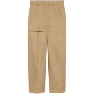  구찌 남성 Straight-Leg Cotton-Twill Trousers 팬츠 762309ZAPRO9569