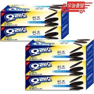 동서식품 오레오 씬즈 바닐라 무스 84g (5개)_이미지