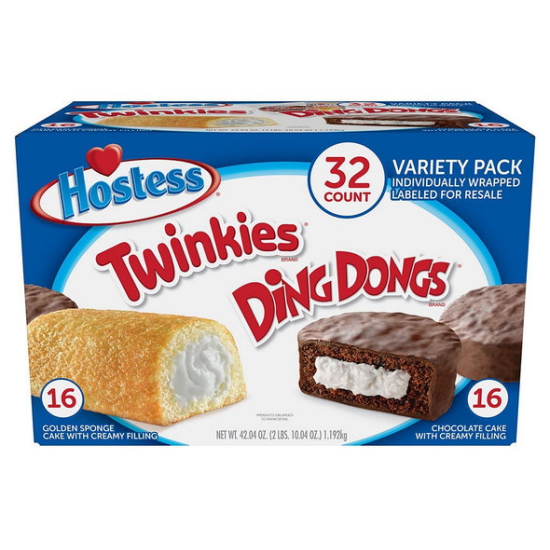 [불명] Hostess Twinkies DingDongs 호스티스 트윙키 딩동 버라이어티팩 32개입 1팩_이미지