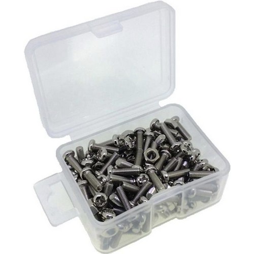 둥근머리 머신니켈 볼트너트 3 x 10mm