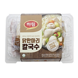 하림 하림 밀키트 닭칼국수 600g 담백하고 국물_이미지