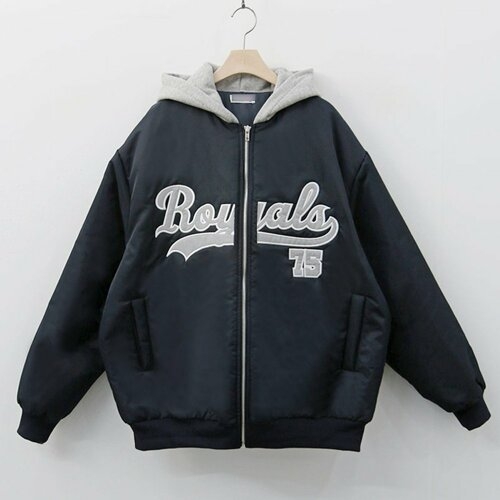 아이우먼 팀로얄후디항공점퍼 POK687M312 빅사이즈