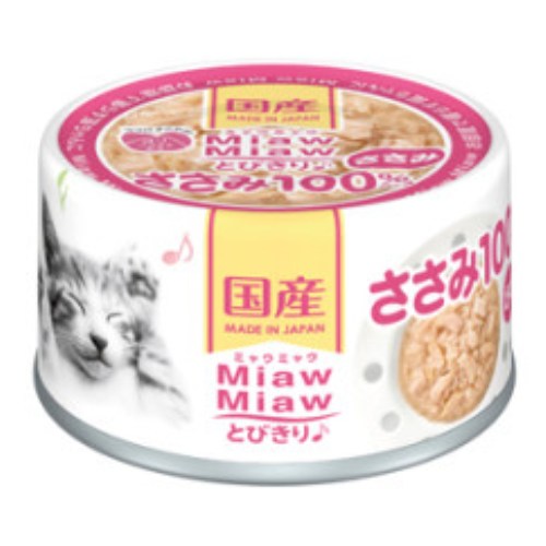 아이시아 먀우먀우 토비키리 닭가슴살 캔 MT-5 60g (24개)