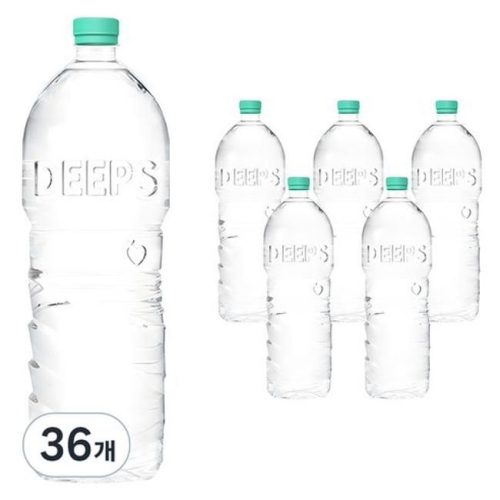 글로벌심층수 해양심층수 딥스 에코그린 2L (36개)_이미지