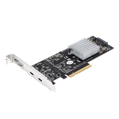 강원전자 NETmate U-2350 USB 3.2 Type C 2포트 PCIe 카드_이미지