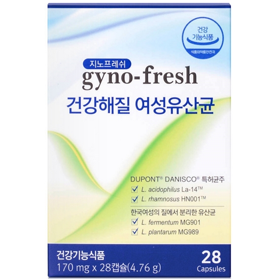 메디포스트 모비타 지노프레쉬 건강해질 여성유산균 28캡슐 (1개)