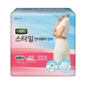 디펜드 스타일 언더웨어 썸머 슬림플러스 중형 9개 (6팩(54개))_이미지