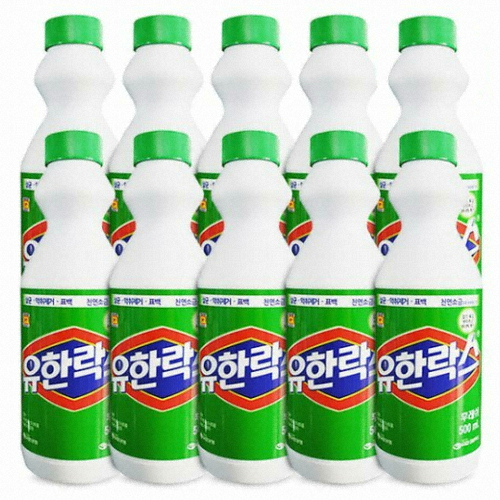 유한양행 유한락스 후레쉬 500ml (10개)