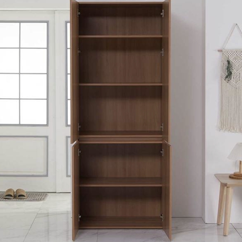 퍼니하우스 포크 키큰 양문수납장 냉장고옆 주방 탕비실 다용도 선반장 800_이미지