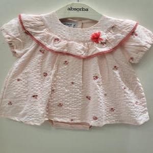 압소바 여름용 핫세일 임신출산신생아백일강추 시원한소재 외출룩 템 마레뜨 우주복 AX322307 연핑크 80_이미지