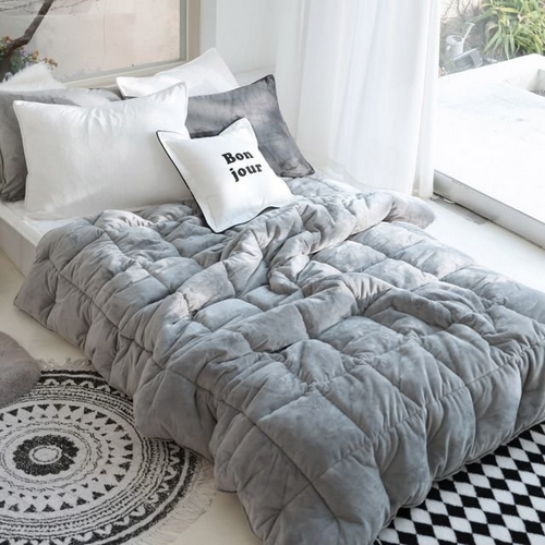 벨라이프 베이직 극세사 차렵이불 (퀸 Q)_이미지