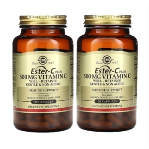 솔가 Ester-C 플러스 500mg 비타민C 90캡슐 (2개)_이미지