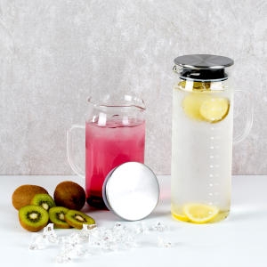 마린글라스 내열유리 유리물병 냉장고물병 900ml_이미지
