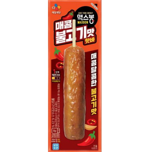 CJ제일제당 맥스봉 매콤불고기맛 핫바 65g (5개)_이미지
