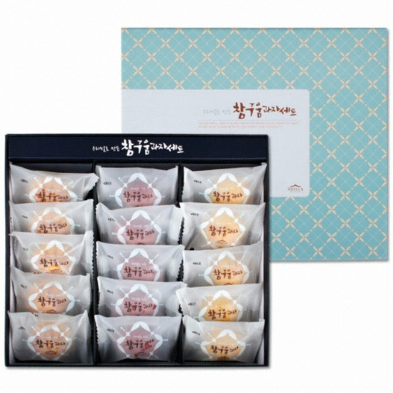 신라명과 우리쌀로 만든 참구움 과자 세트 (1개)