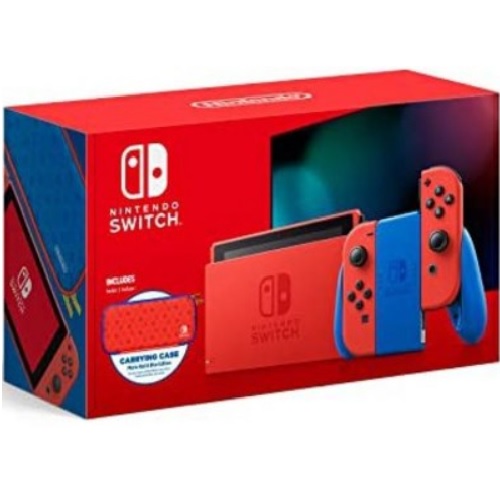 Nintendo 닌텐도 스위치 마리오 레드X블루 세트 (해외구매)