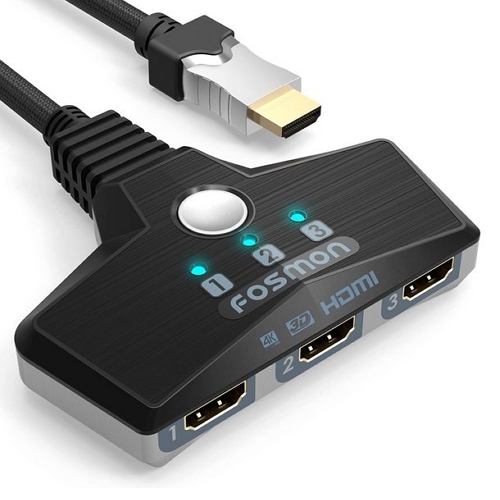 FOSMON 3:1 HDMI 자동전환 스위치 해외구매_이미지