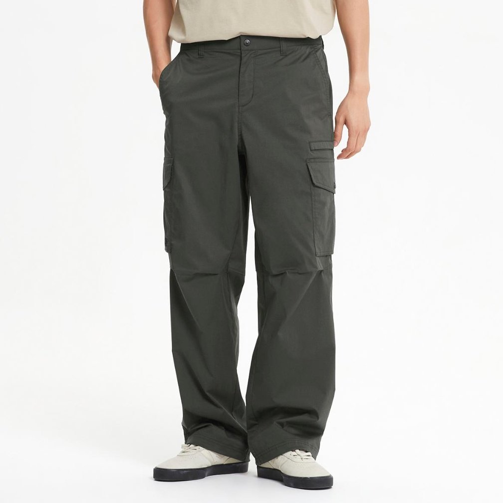 ESS 카고 와이드 팬츠 NBNTE31833