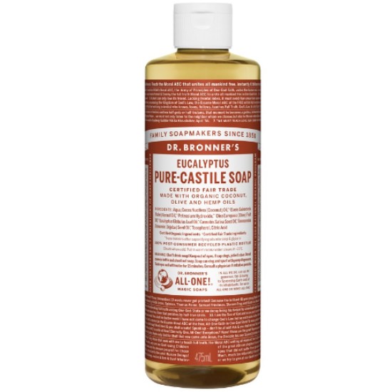 닥터브로너스 유칼립투스 퓨어 캐스틸 솝 475ml