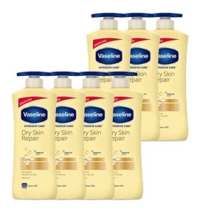 바세린 인텐시브 케어 드라이 스킨 리페어 바디로션 600ml (7개)_이미지