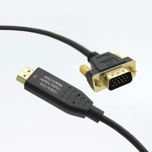 마하링크 HDMI to VGA 케이블 (5m)_이미지