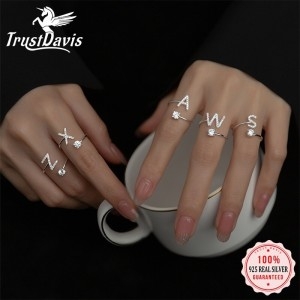 ���и� TrustDavis ���������� ��¥ 925 �ǹ� ���� ���� ��Ƽ ��� 26 ���� ����� CZ ������ �� ���� DA3121