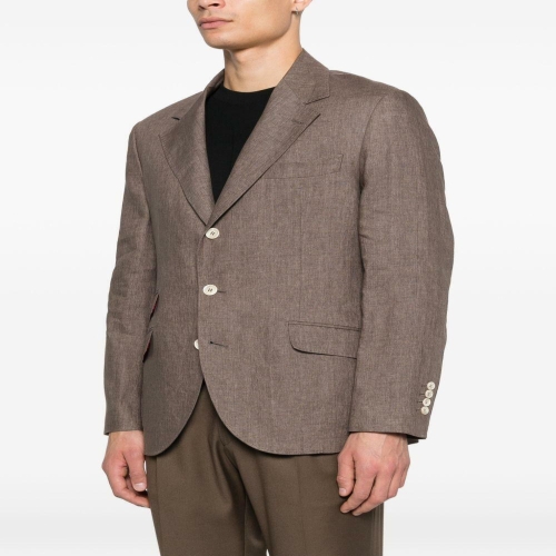 브루넬로쿠치넬리 린넨 싱글브레스트 자켓 MB4307BWDC089 B0711886048_이미지