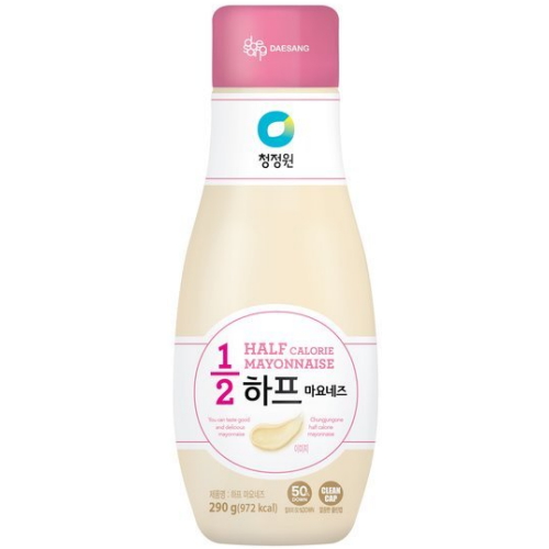 대상 청정원 1/2 하프 칼로리 마요네즈 290g (4개)