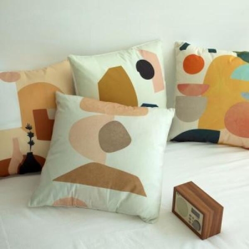 러프 소파 쿠션 45x45 뉴트럴아트