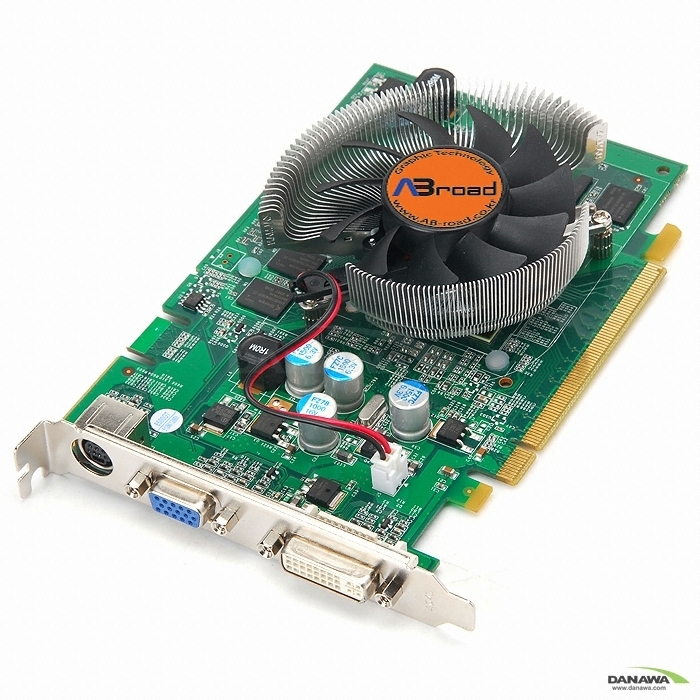 ABroad 지포스 8500GT 256MB 잘만+BK628 블랙실버_이미지