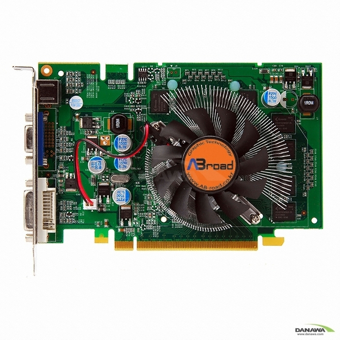 ABroad 지포스 8500GT 256MB 잘만+BK628 블랙실버