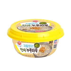오뚜기 저칼로리 현미누룽지죽 215g (9개)_이미지