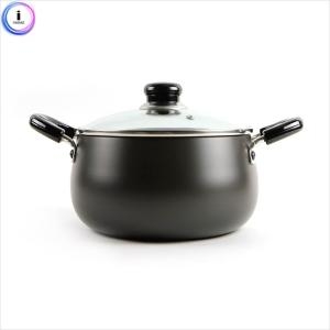 키친아트 주노 블랙 양수냄비 (22cm)_이미지